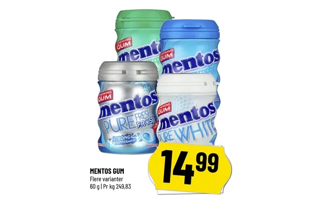 Mentos Gum product image