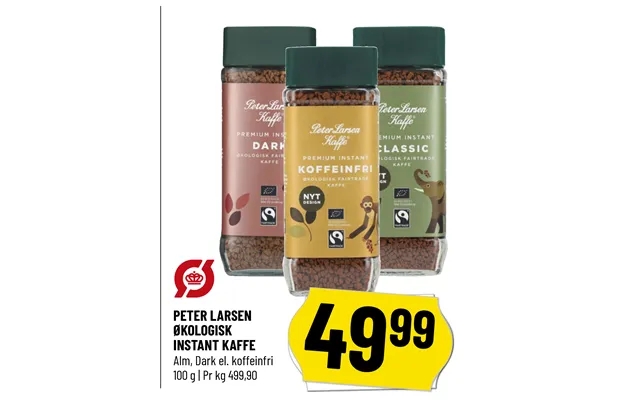 Peter Larsen Økologisk Instant Kaffe product image