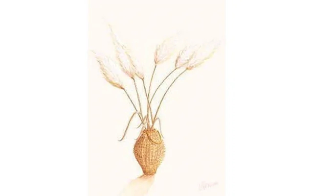 Grech & co. Poster - pampas grass a4 product image