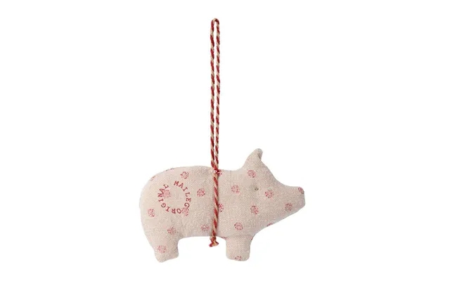 Maileg juleornament in dust - pig product image