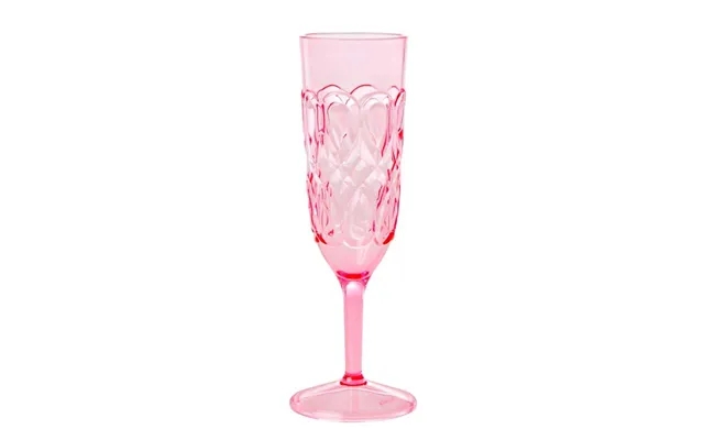 Rice Champagneglas I Akryl - Pink product image