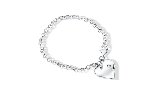 Baby bracelet with heart pendant product image