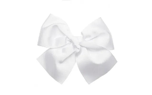 Condor hairclip large with bow - white product image