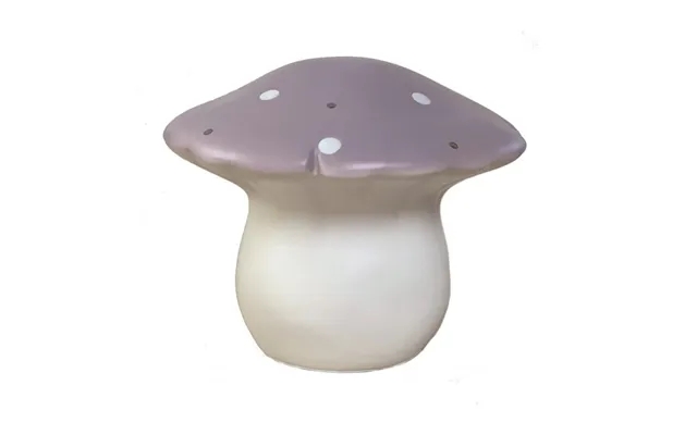 Heico lights medium mushroom lamp - lavender product image