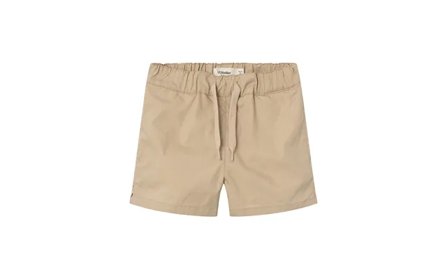 Lil Atelier Fandy Badeshorts - White Pepper product image