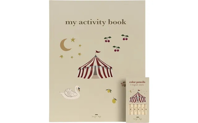 Activity Book With Color Pencils product image