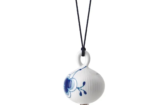 Blue mega fluted christmas ball 1 9,5 cm product image