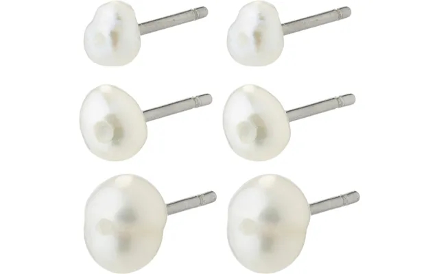 Edil freshwaterpearl earrings 3in-1 seen product image