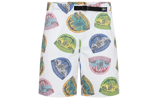 Launch pad a island print shorts product image