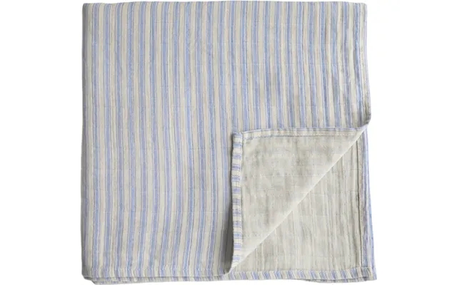 Mushie baby wrap blue stripe product image