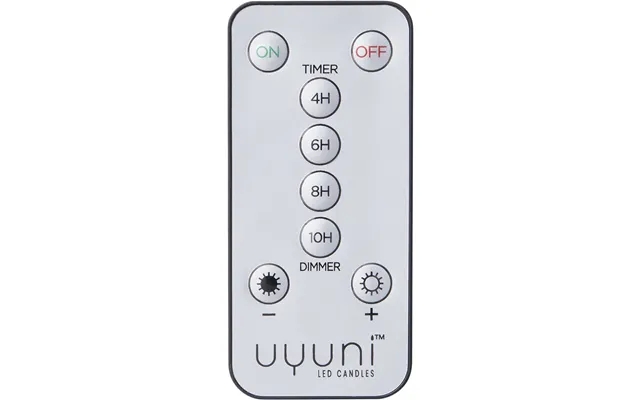 Remote control 4 6 8 10h hours, 3x dimmer - 4 x 8,6 cm product image