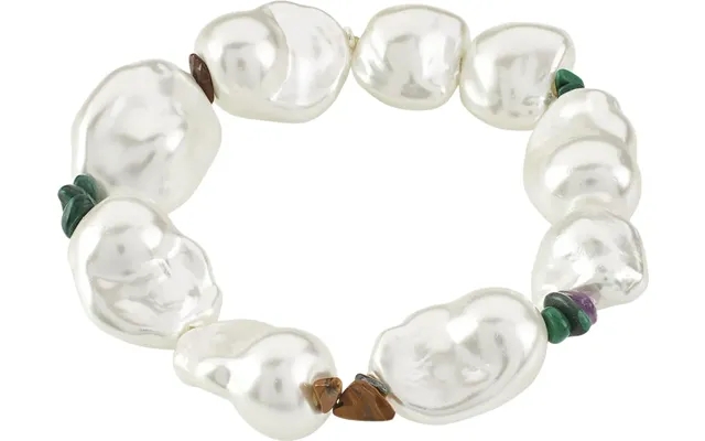 Rhythm pearl bracelet silverplated product image