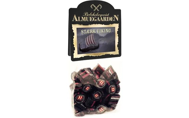 Strong viking sweets with taste of peppery salty liquorice product image