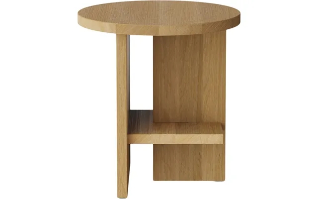 Tee side table round oak product image