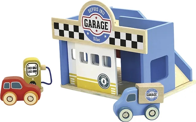 Vilac city gas station including. 2 Cars product image