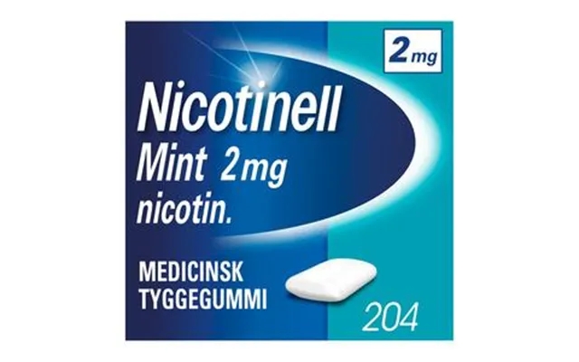 Nicotinell Tyggegummi Mint 2 Mg - 204 Stk. product image