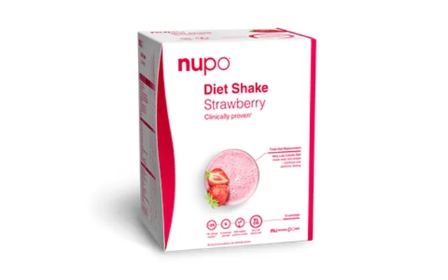 Nupo Diet Shake Strawberry - 384 G. product image