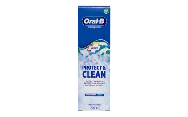 Oral-b Complete Plus Fresh Mint Tandpasta - 75 Ml. product image