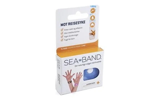 Sea-band Mod Transportsyge Til Børn - 2 Stk. product image