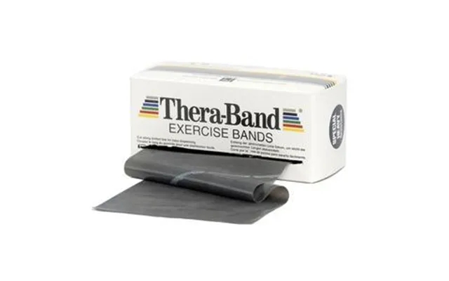 Thera Band Flad Elastik 5,5m - Sort product image