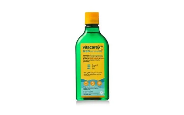 Vita care cod liver oil m. Citrus smag - 375 ml product image