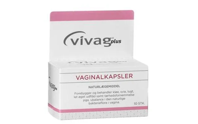 Vivag Plus Vaginalkapsler U Ap - 10 Kapsler product image