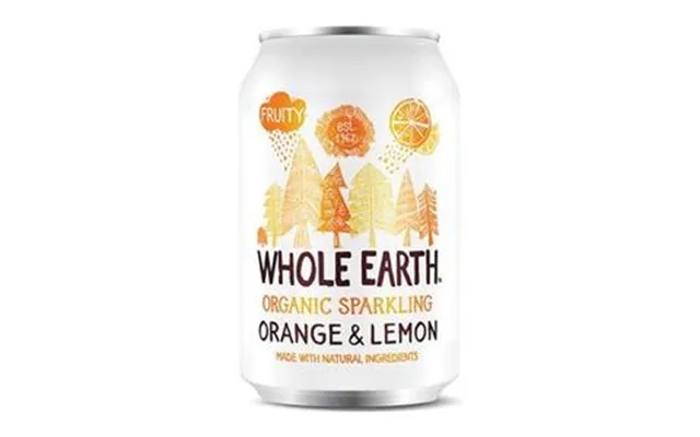 Whole Earth Orange Lemon Soda I Dåse Ø - 330 Ml. product image