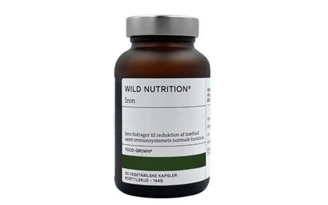 Wild nutrition iron - 30 kaps. product image
