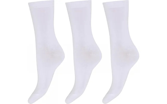 Decoy 3-pak ankle stockings organic cotton white 37 41 product image
