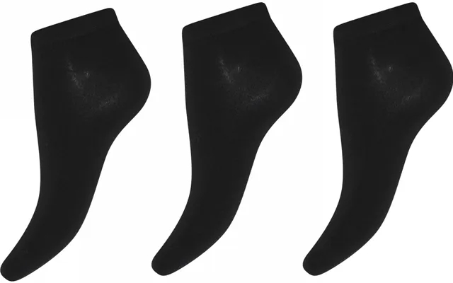 Decoy 3-pak sneaker stockings bamboo black 37 41 product image
