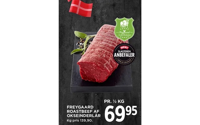 Freygaard roast beef of beef top round product image