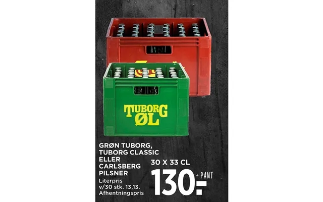 Green tuborg, or carlsberg lager product image