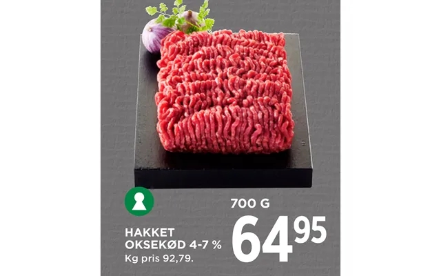 Chopped beef 4-7 % product image