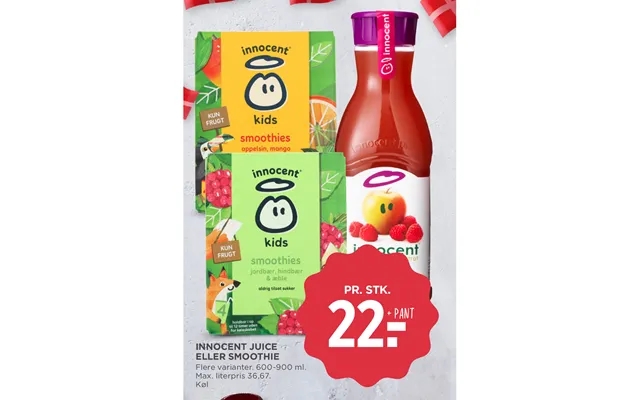 Innocent juice or smoothie product image