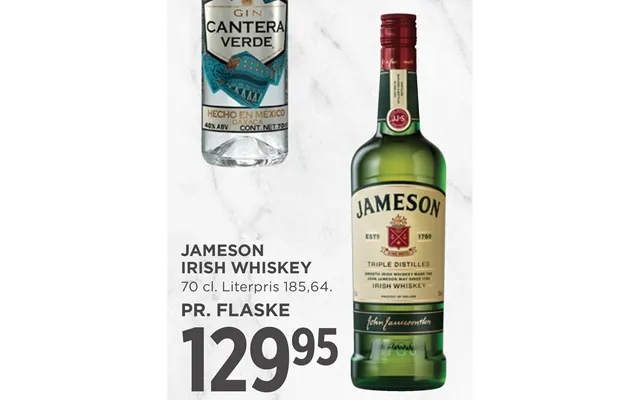 Jameson irish whiskey product image