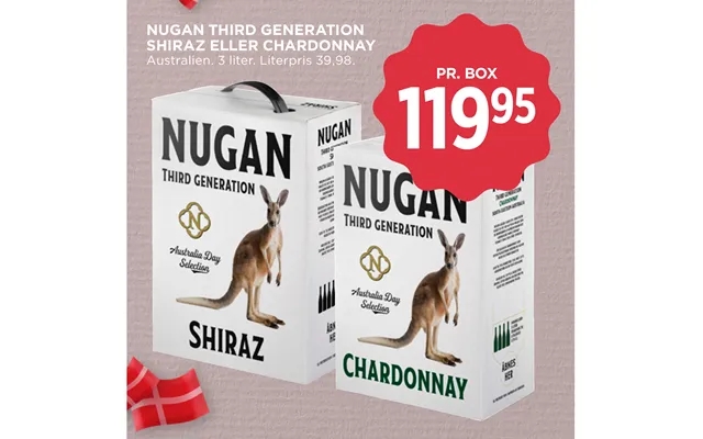 Nugan third generation shiraz or chardonnay product image
