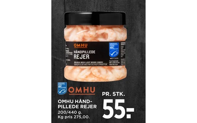 Care hand-peeled shrimp product image