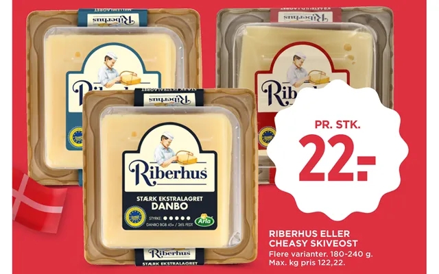 Riberhus or cheasy skiveost product image