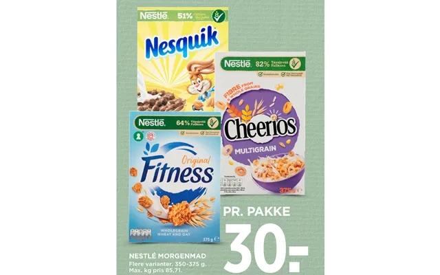 Nestlé Morgenmad product image