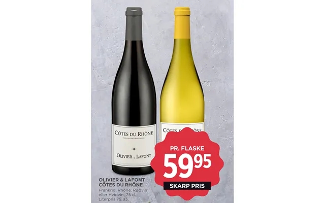 Olivier & lafont cotes you rhone product image