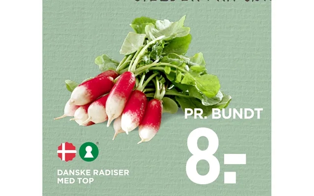 Danske Radiser Med Top product image