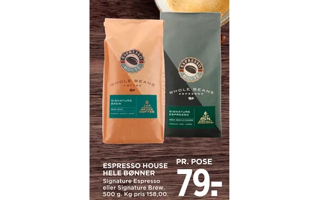 Espresso house throughout beans product image