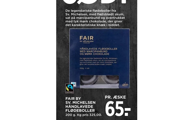 Fair By Håndlavede Flødeboller product image