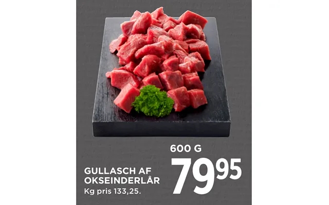 Gullasch Af Okseinderlår product image