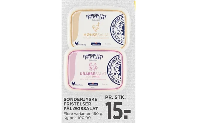 Sønderjyske Fristelser Pålægssalat product image