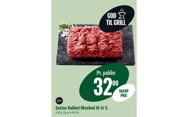 Gesture chopped beef 10-14 % product image