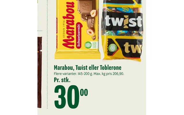 Marabou, Twist Eller Toblerone product image