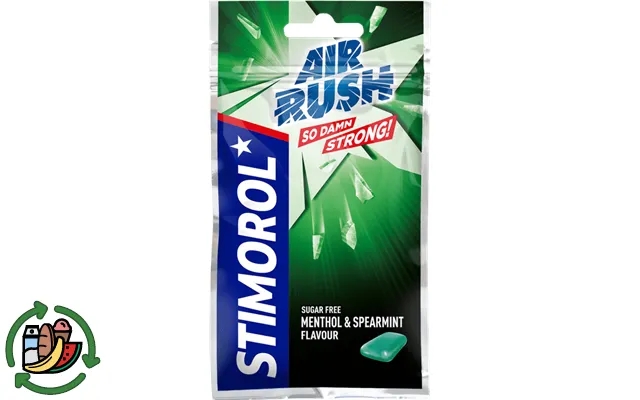 3 X stimorol air rush gum m. Spearmint product image