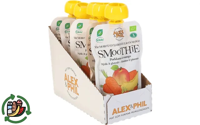 Alex & phil eco mellis carrot & mango 5-pak product image