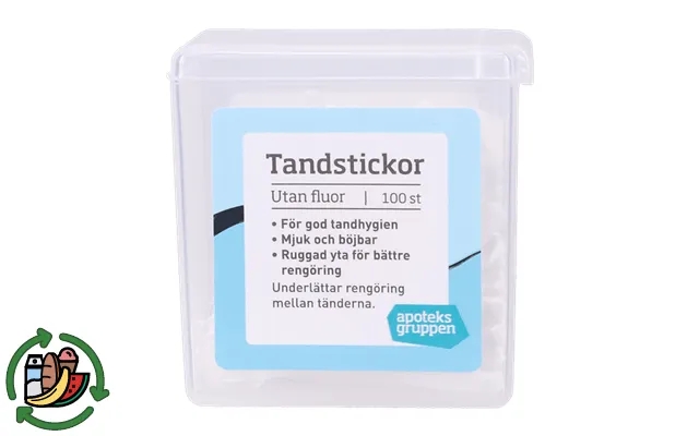 Apoteksgruppen Tandstikker 100stk product image